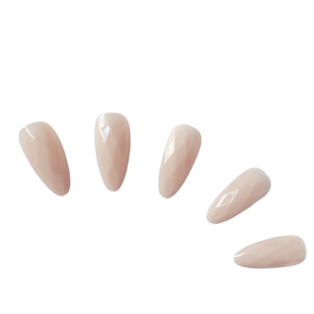 Diamond-Shaped Glossy Nail Extensions Stornfield