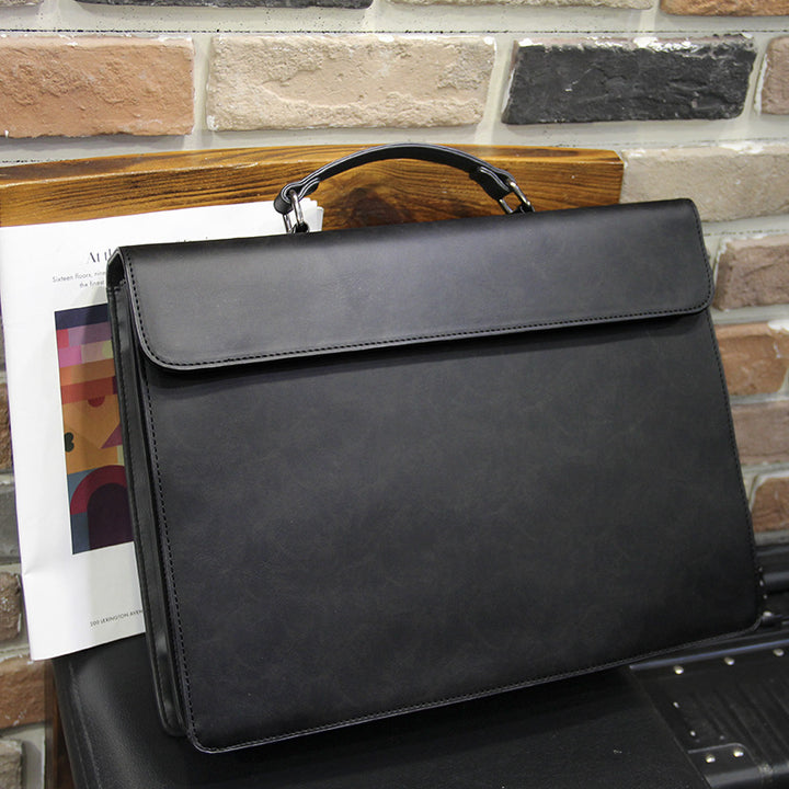 Briefcase Made of High-Quality Synthetic Leather Stornfield
