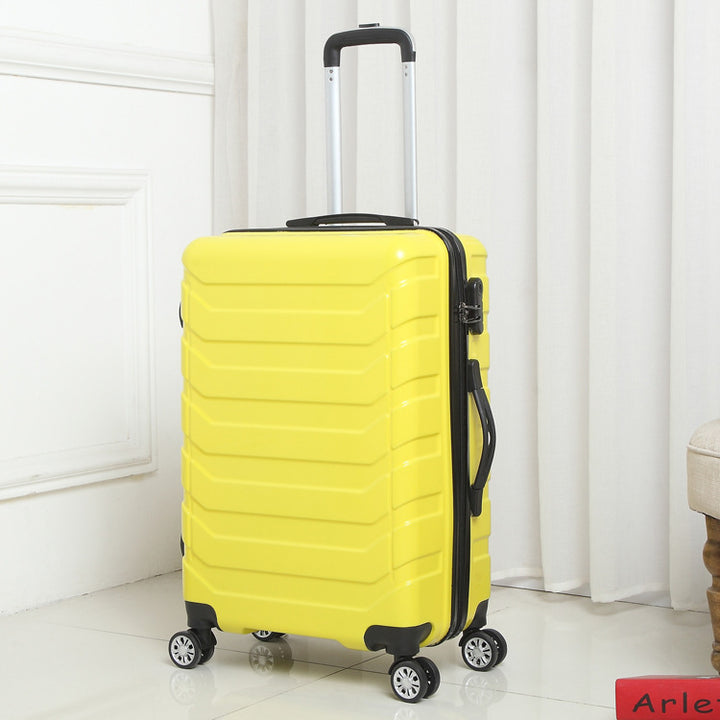 Unisex Lightweight Hard Shell Trolley Suitcase Stornfield