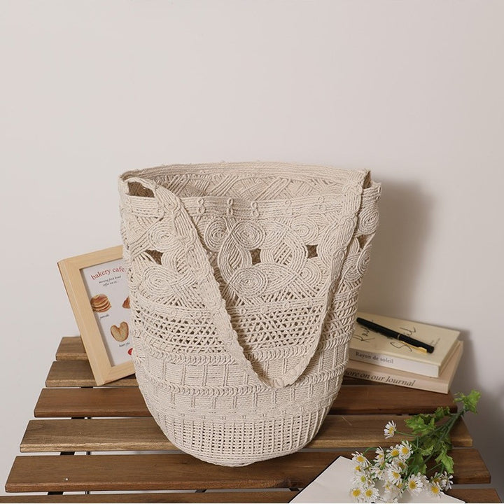 Hand-crocheted cotton bag Stornfield