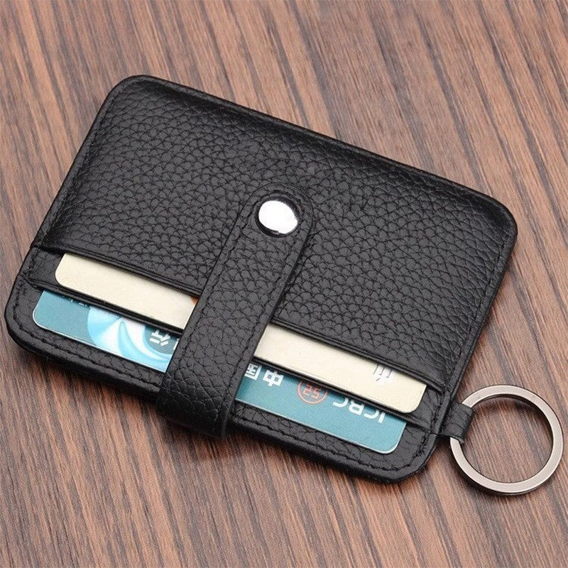 Functional Leather Card Holder