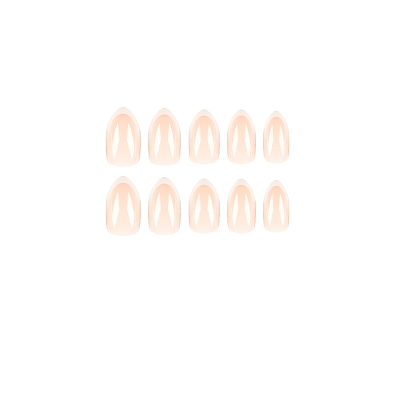 Artistic Nail Extensions in Elegant French Tip Design Stornfield