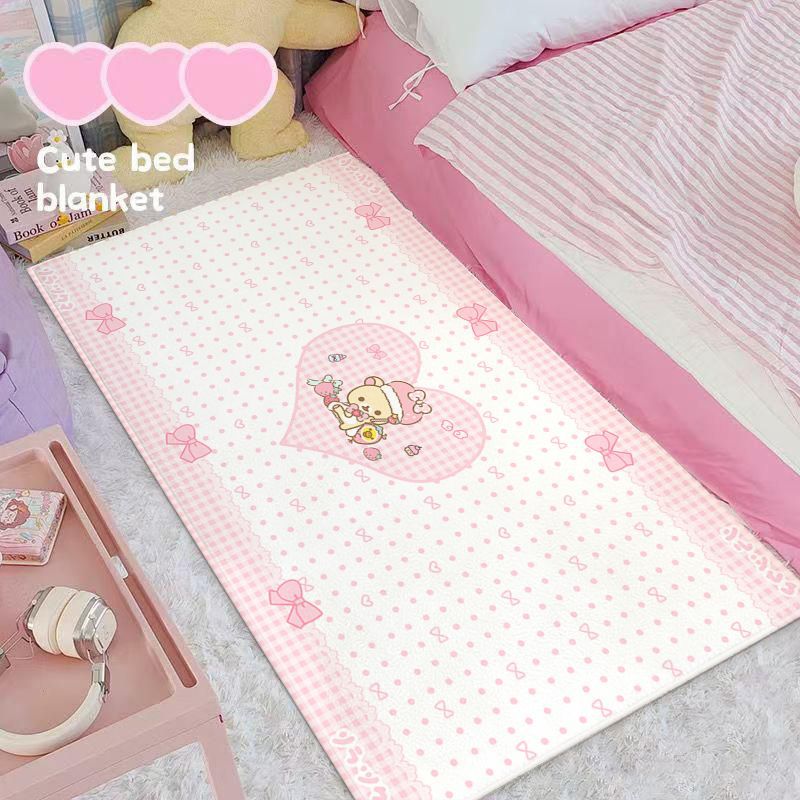 Cute Cartoon-Themed Bed Blanket