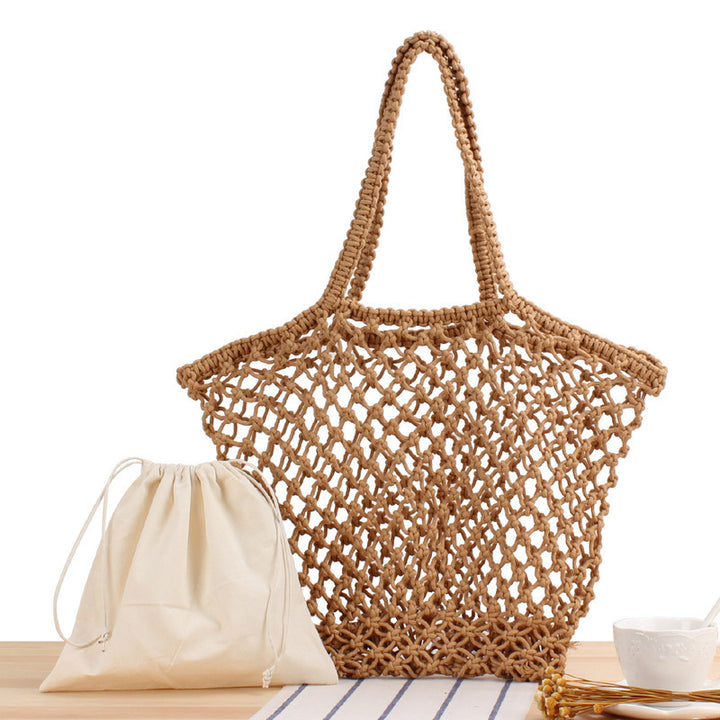 Multifunctional Macrame Tote Bag Stornfield