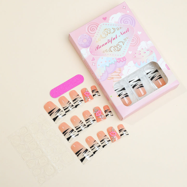 Creative nail set with stylish patterns Stornfield