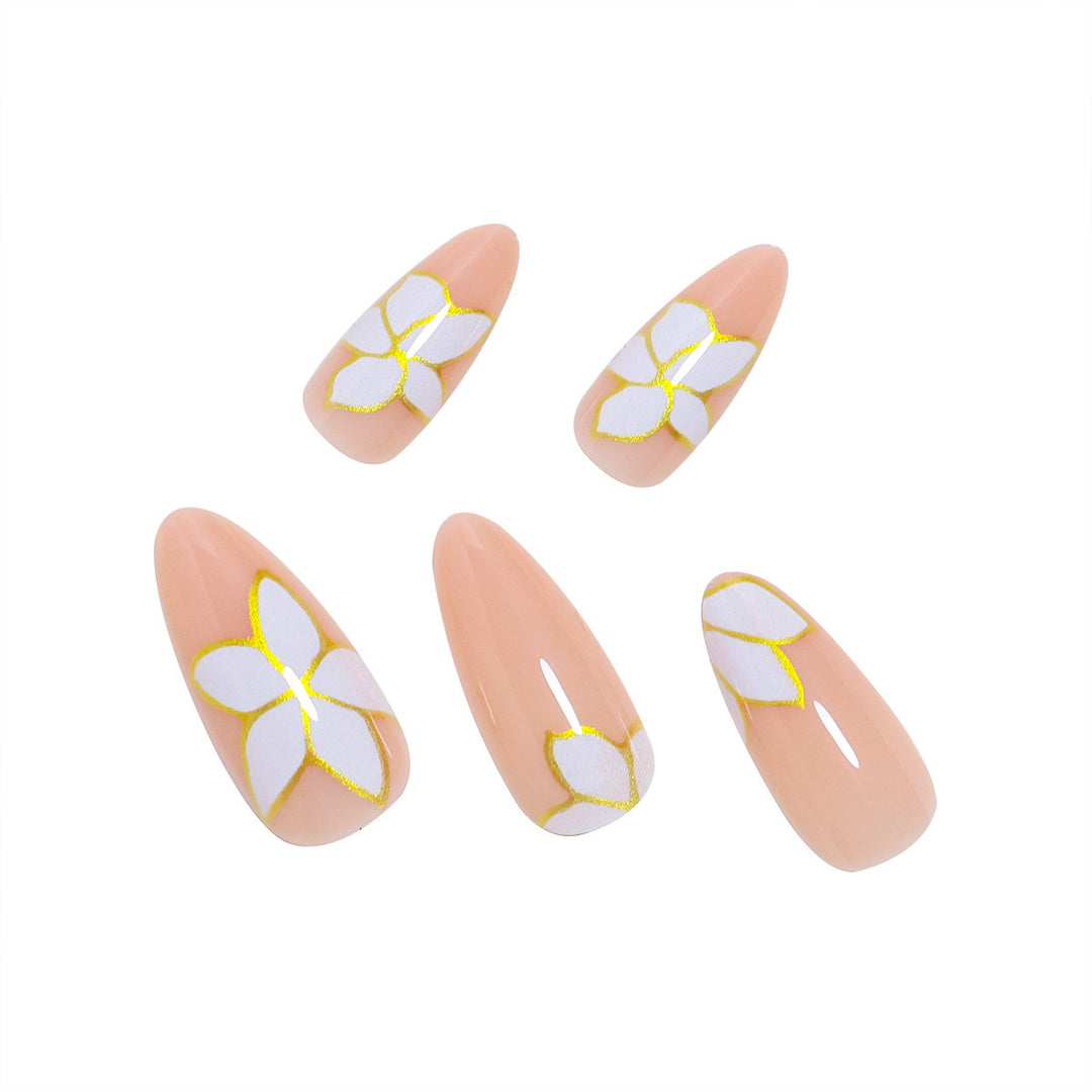 Floral Art Press-On Nail Set Stornfield