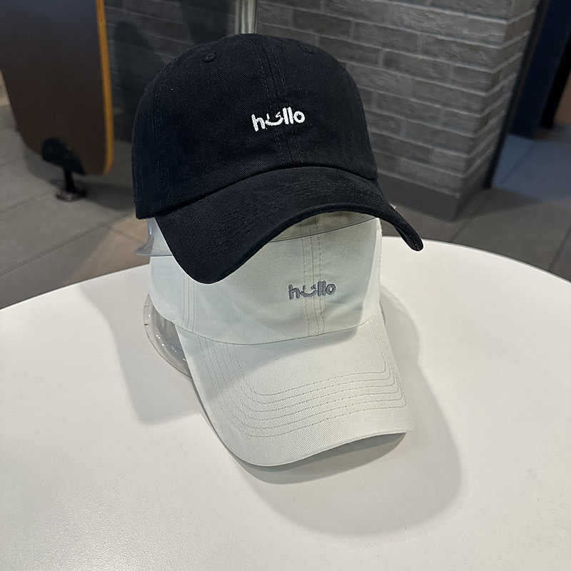 Unisex Casual Cotton Baseball Cap with Embroidered Message Stornfield
