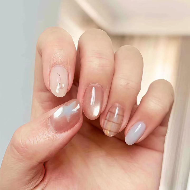 Stylish Press-On Nail Art Collection