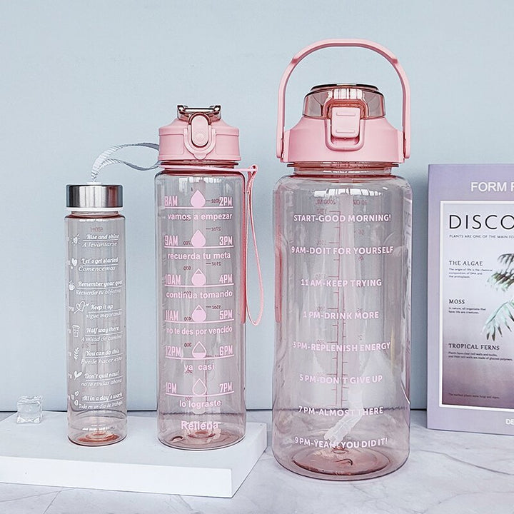 Women's Water Bottle with Motivational Print Stornfield