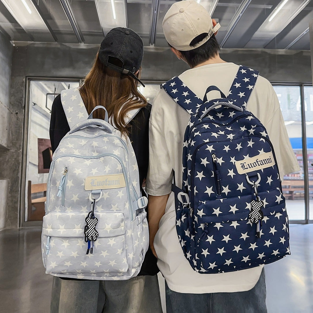 Casual Star-Patterned Backpack Stornfield 1791205638