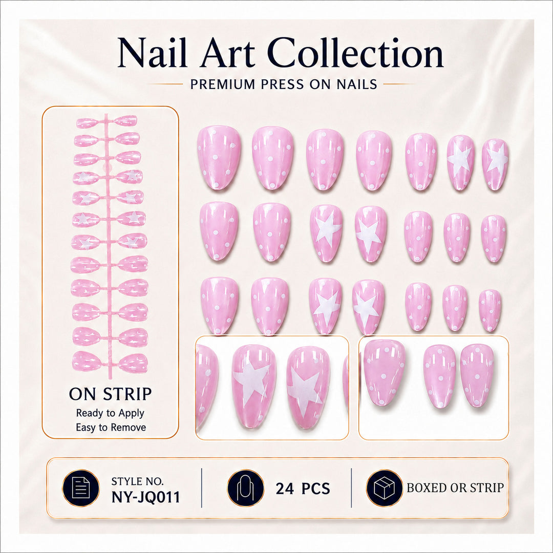 Premium Artificial Nail Set Stornfield