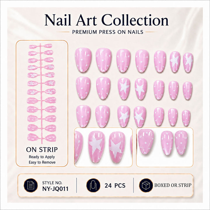 Premium Artificial Nail Set Stornfield