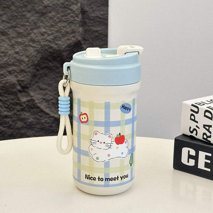 Ladies Insulated Drinking Cup with Cheerful Rabbit Design Stornfield