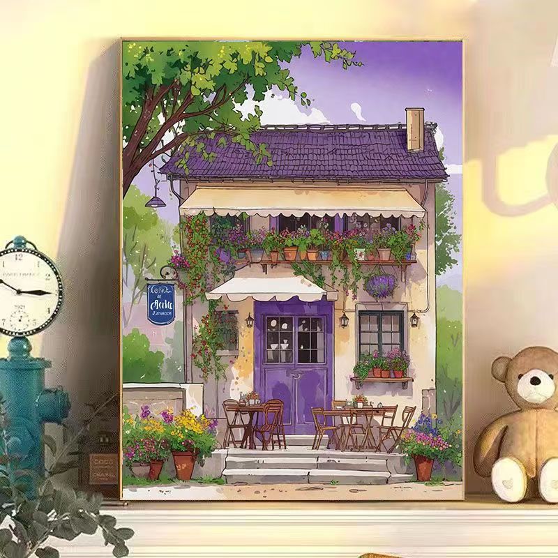 Urban Café Landscape Wall Art Stornfield