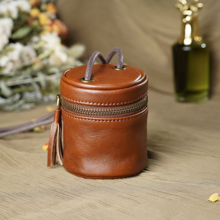 Stylish Leather Cosmetic Organizer Stornfield