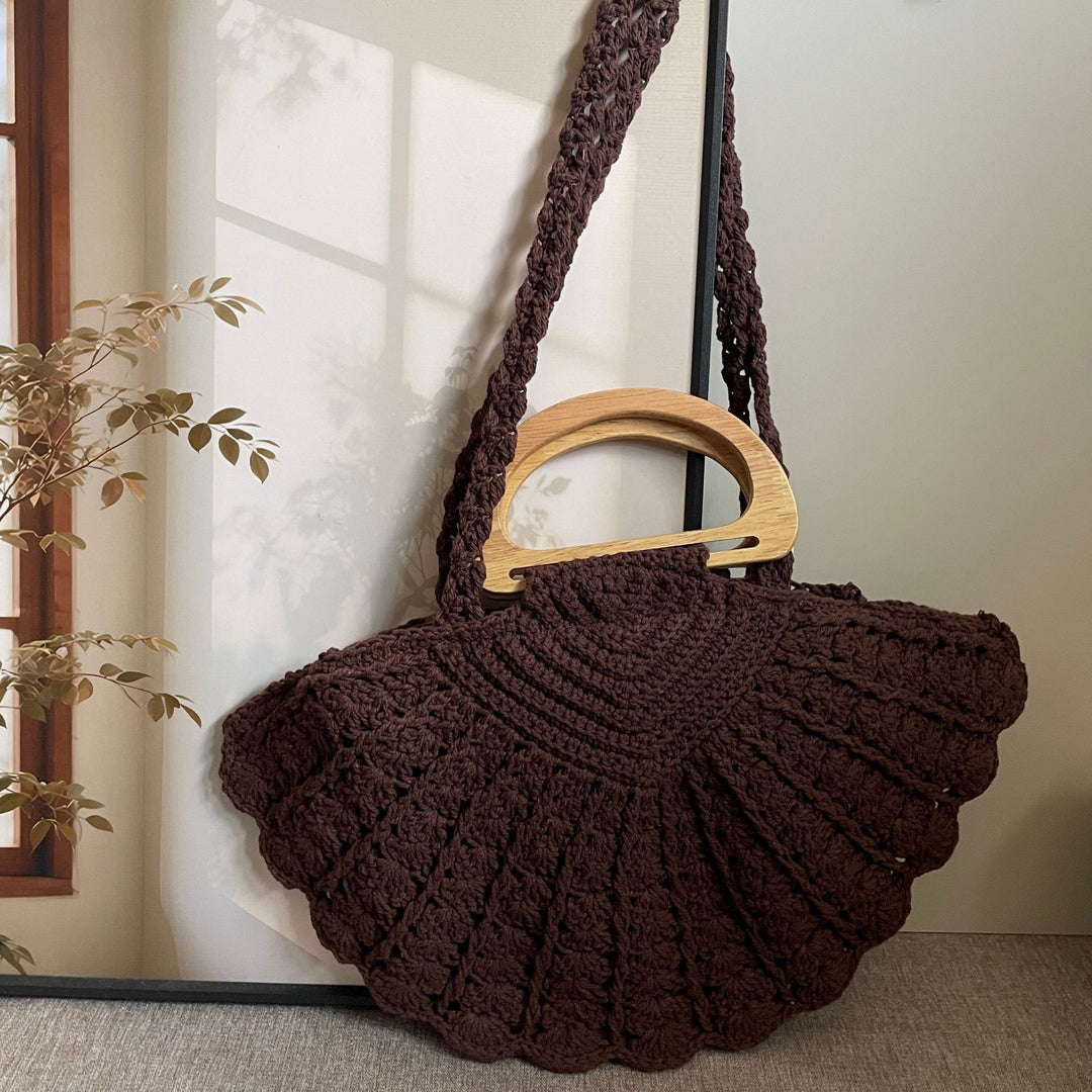 Hand-knotted shoulder bag Stornfield