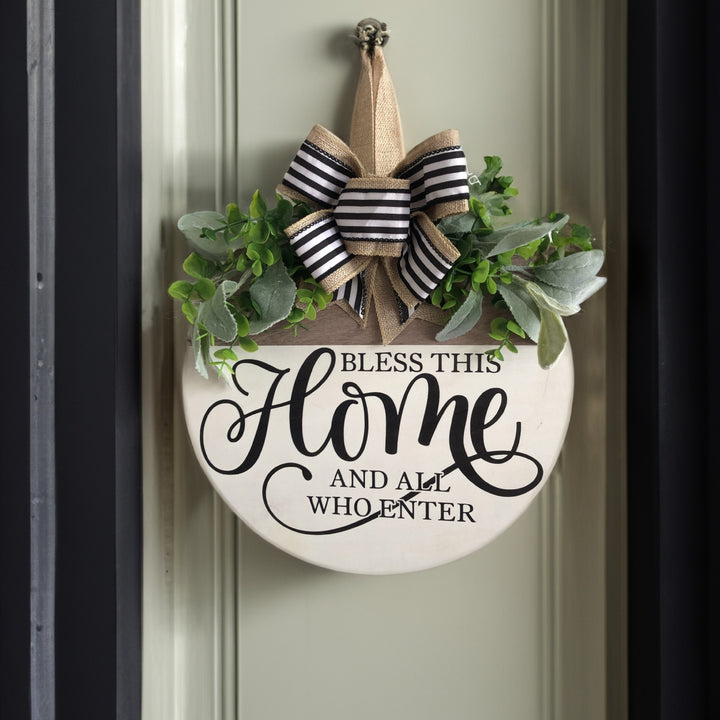 Rustic Home Blessing Wall Decor