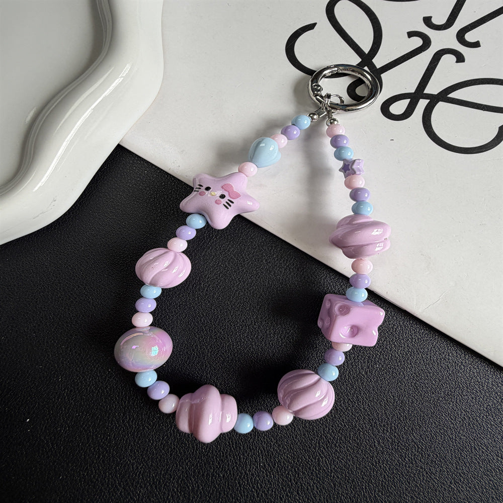 Decorative Beaded Charm Phone Lanyard Stornfield 1790135831
