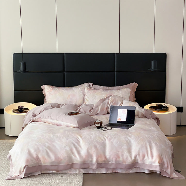 Fine satin bed linen set