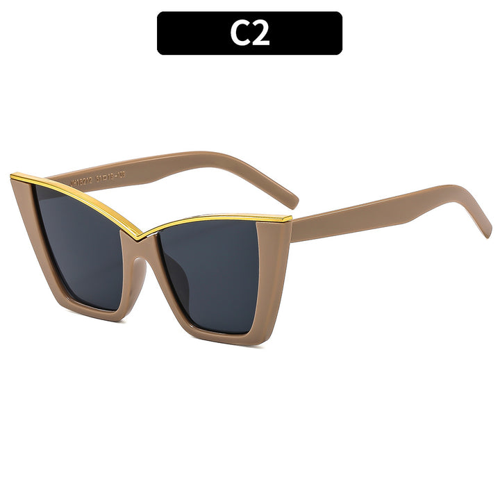 Architectural Cat-Eye Sunglasses