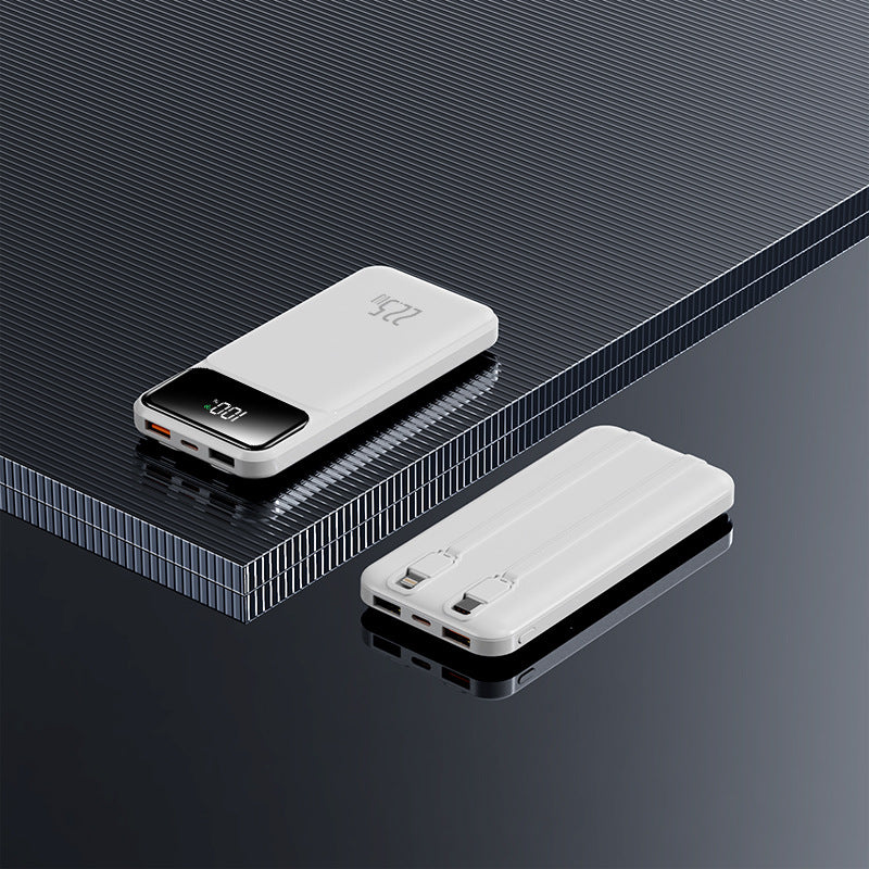Portable power bank with intelligent charging technology and LCD display Stornfield