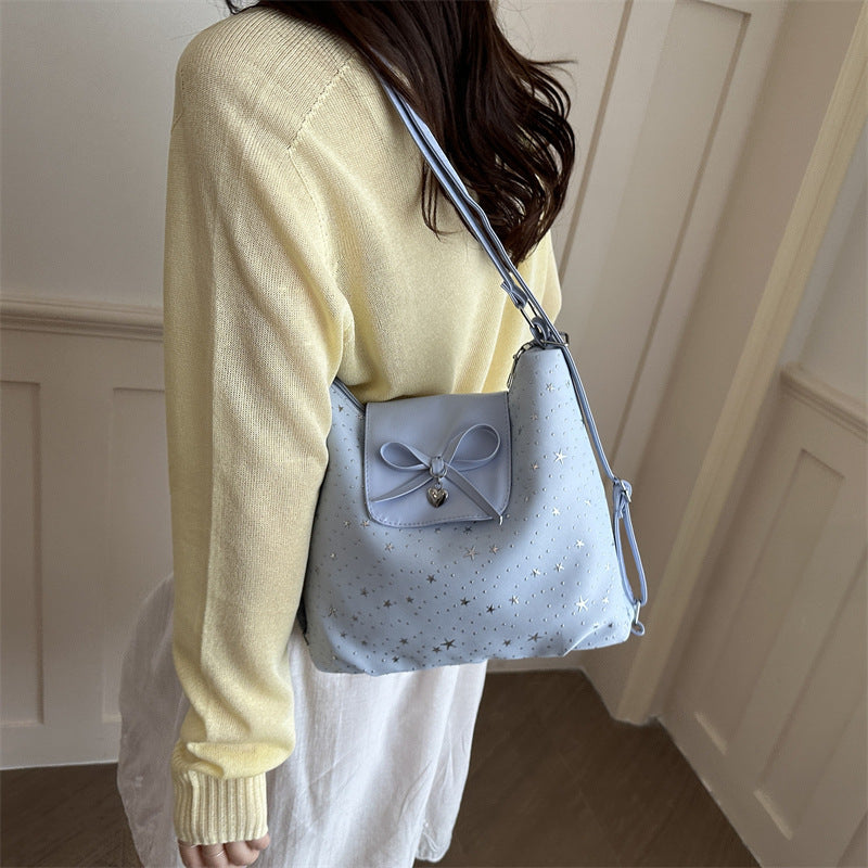 Stylish Star-Embellished Handbag