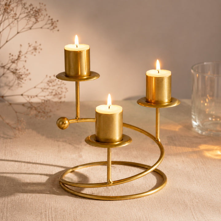 contemporary minimalist candle holder
