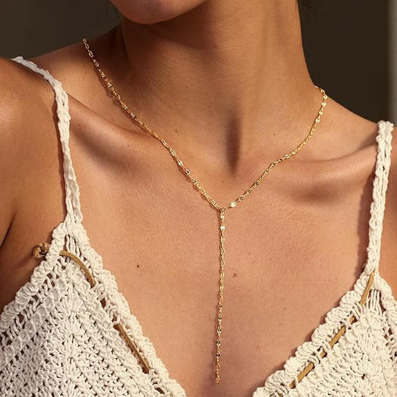 Y-Chain Lariat Necklace Stornfield