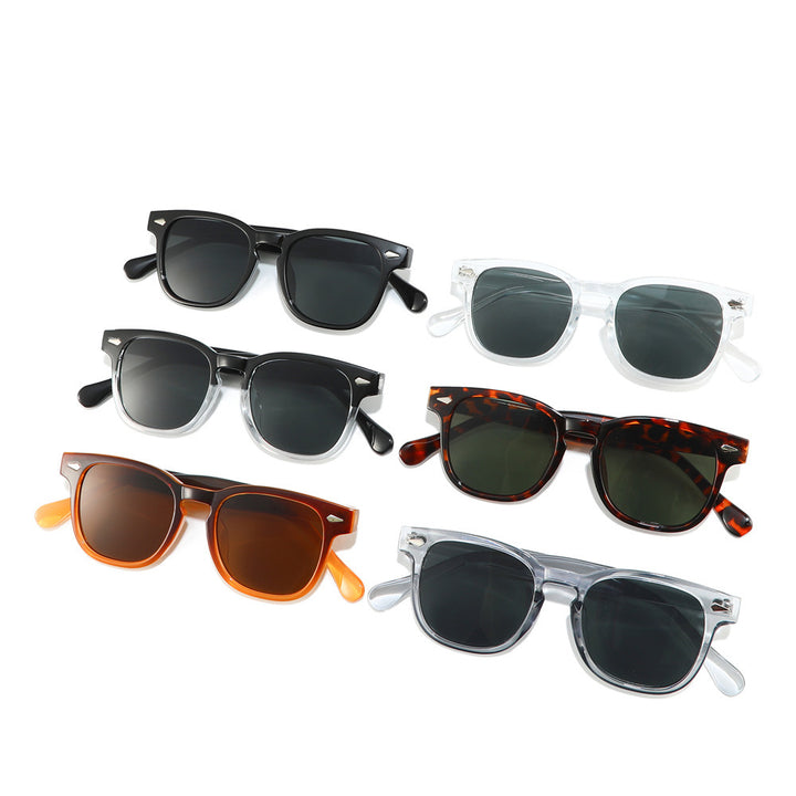 Classic Retro-Inspired Square Sunglasses Stornfield