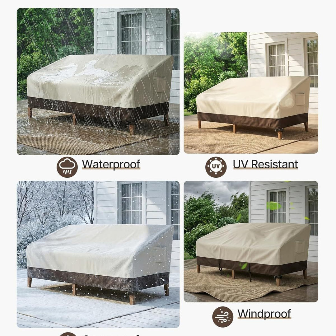 Cover for garden sofas with water-repellent material Stornfield