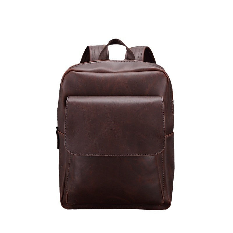 Elegant Backpack Made of High-Quality Faux Leather with Multifunctional Compartments Stornfield