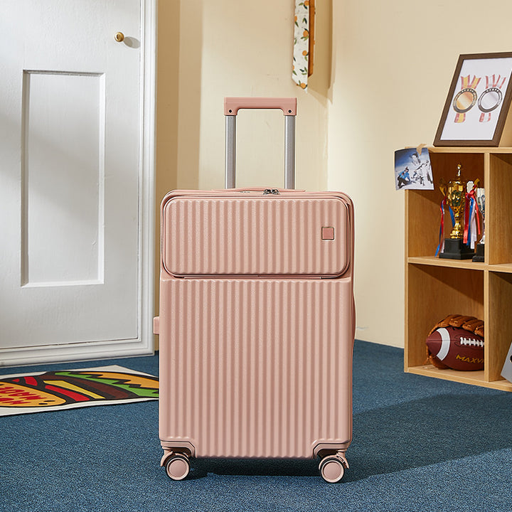 Unisex Versatile Expandable Hard Shell Travel Suitcase Stornfield