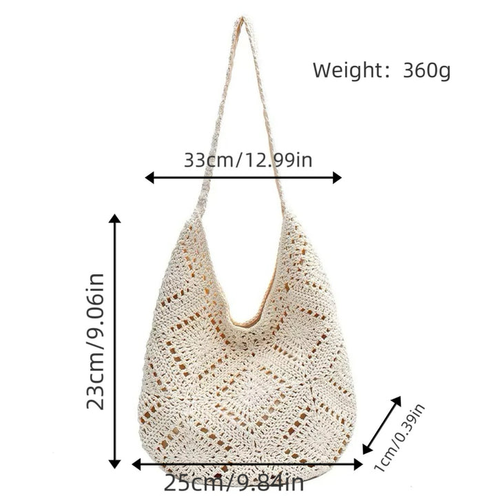 Hand-knotted shoulder bag Stornfield
