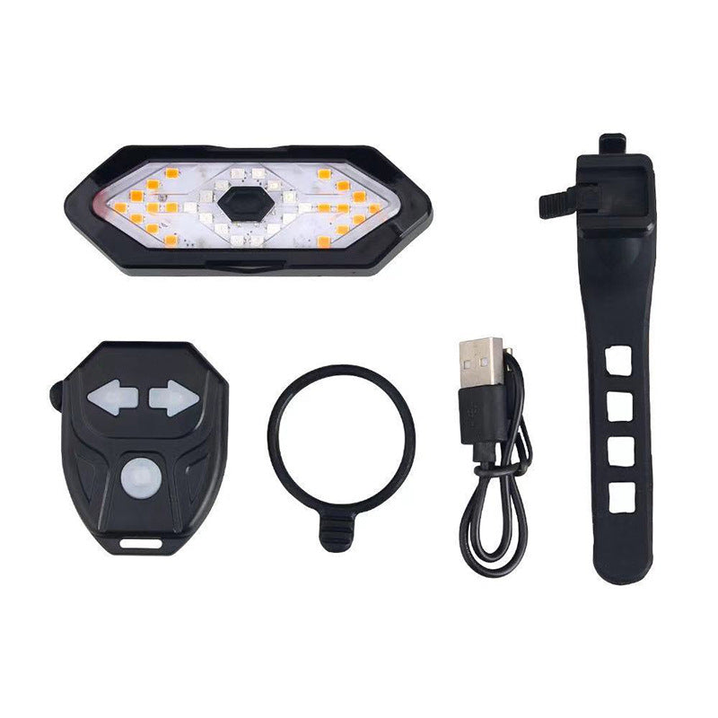 USB Rechargeable Smart Bicycle Safety Light Stornfield