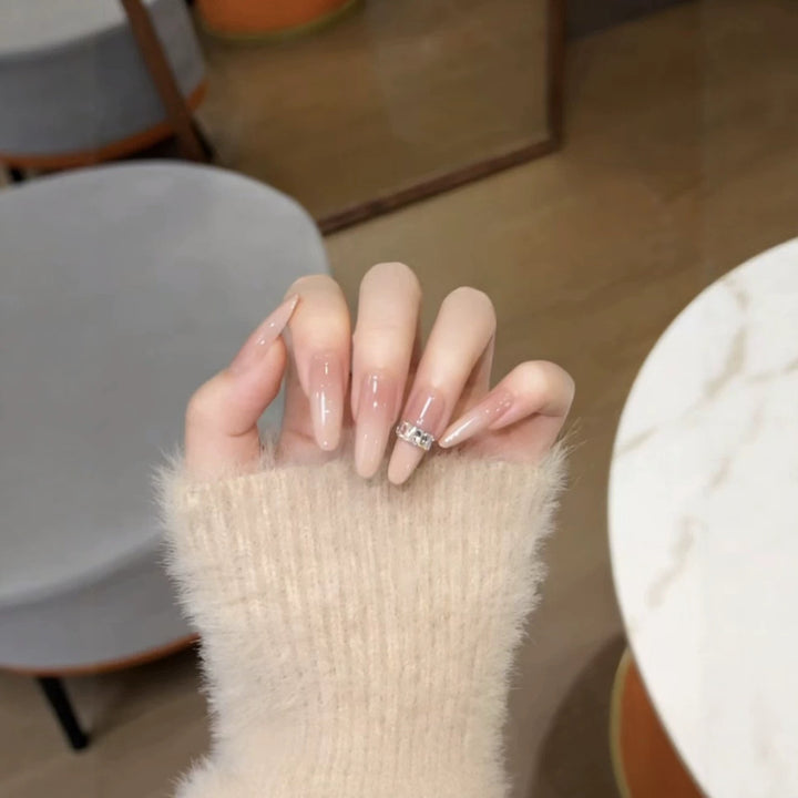 Elegant Long Stiletto Nail Enhancements