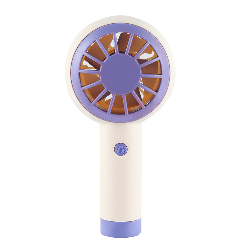 Women's portable hand fan with ergonomic design and quiet operating function Stornfield