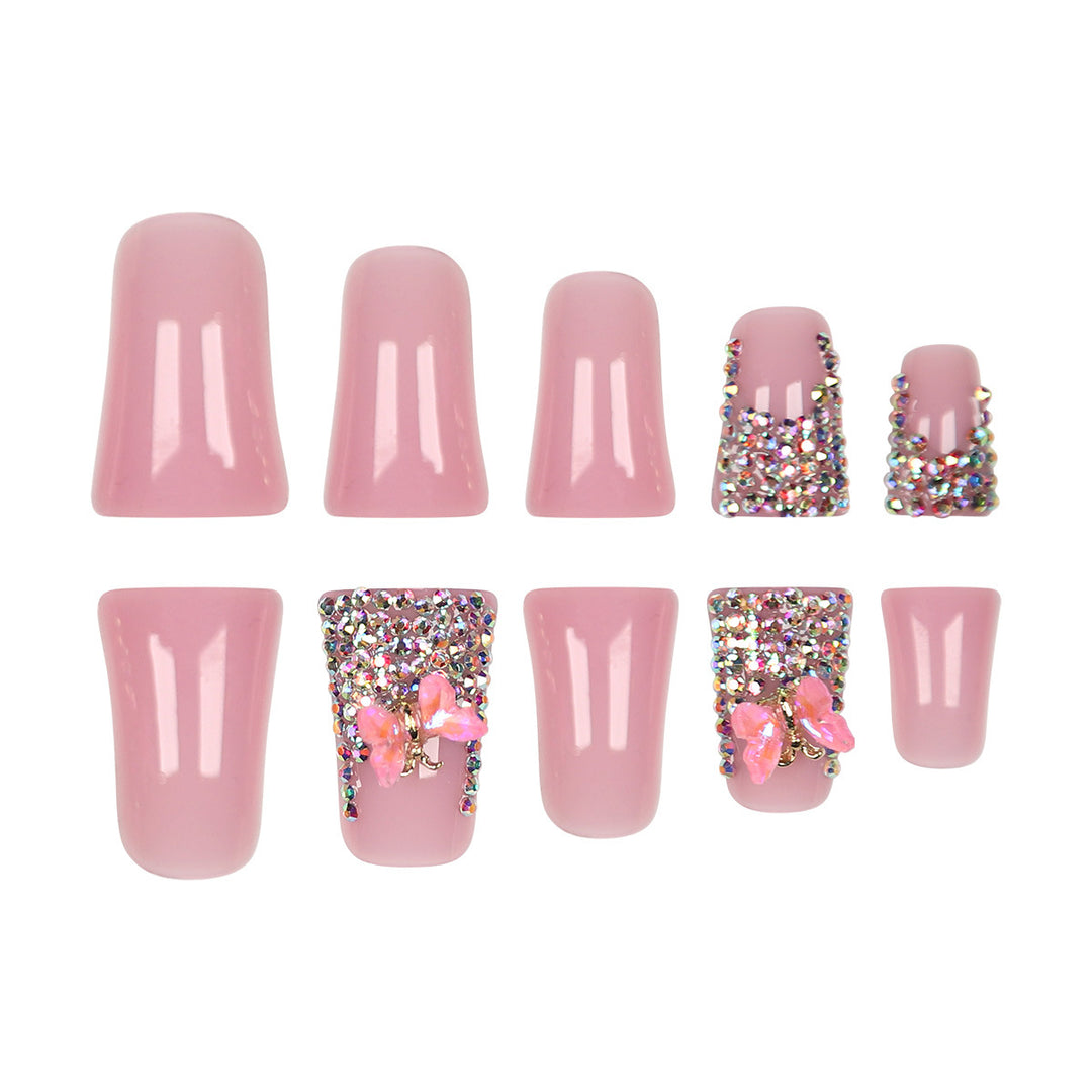 Decorative Butterfly Nail Art Press-On Nails Stornfield