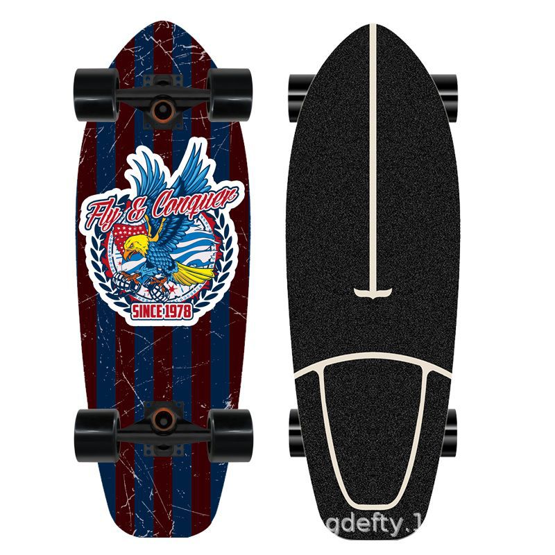 Artistic Lion Design Skateboard Stornfield