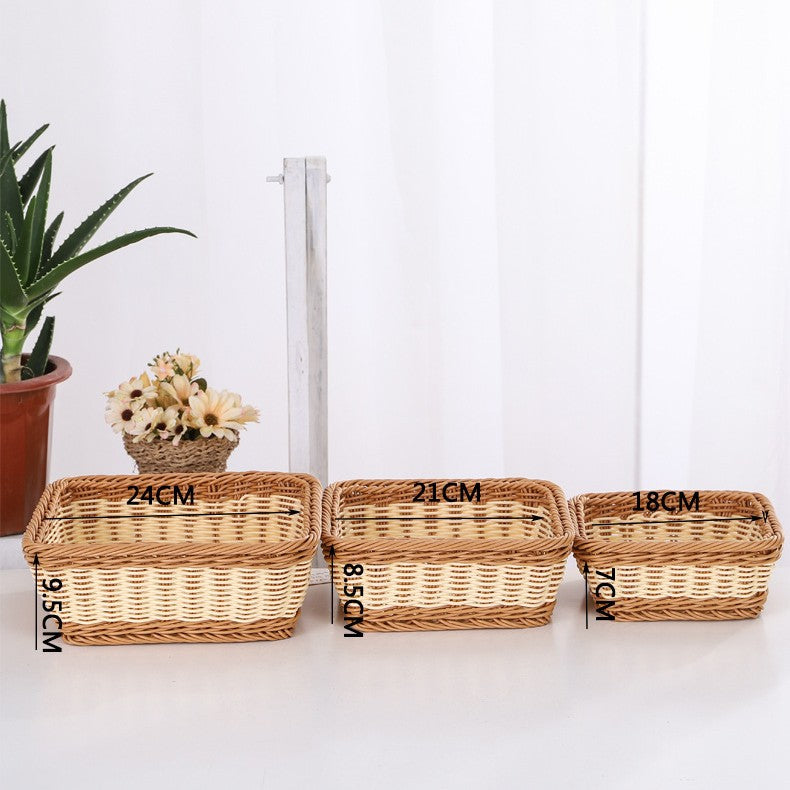 Unisex storage baskets made of woven material Stornfield