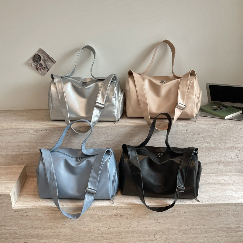 Stylish Leather Duffle Bag Stornfield