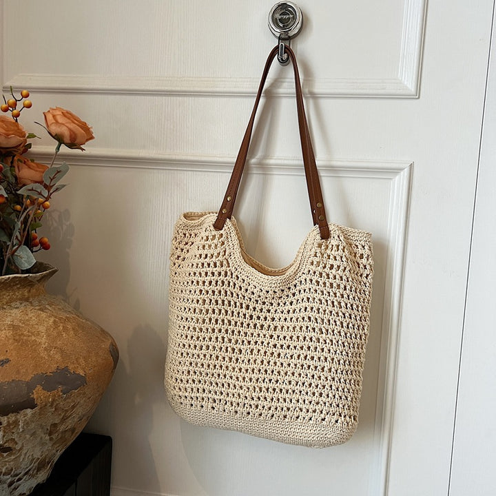 Woven Seagrass Tote Bag