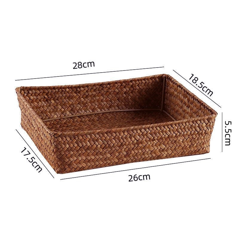 Natural Woven Storage Basket Stornfield