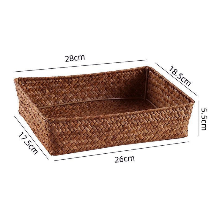 Natural Woven Storage Basket Stornfield