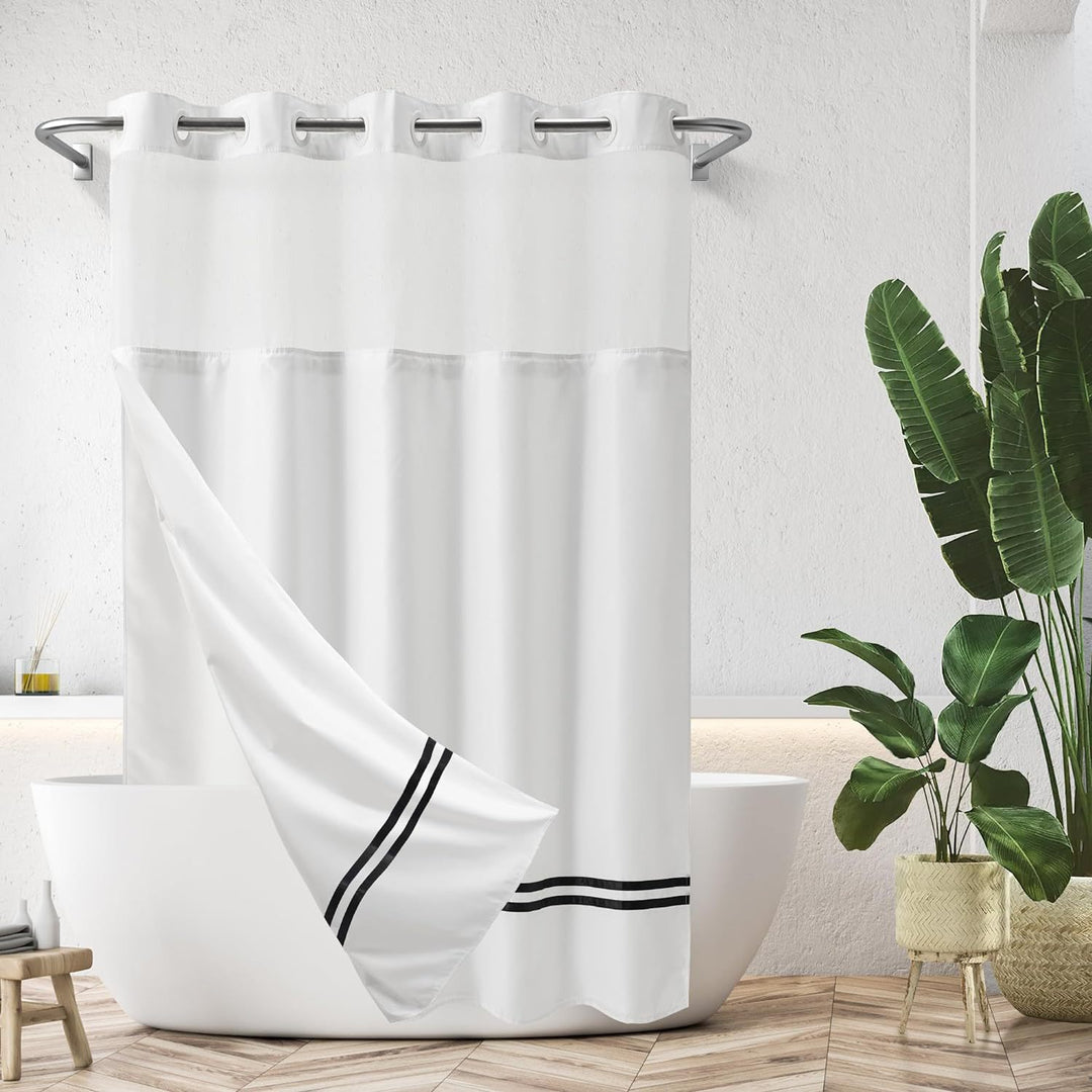 Modern Minimalist Shower Curtain Stornfield
