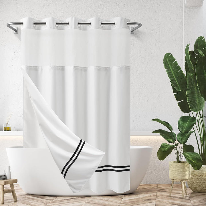 Modern Minimalist Shower Curtain Stornfield