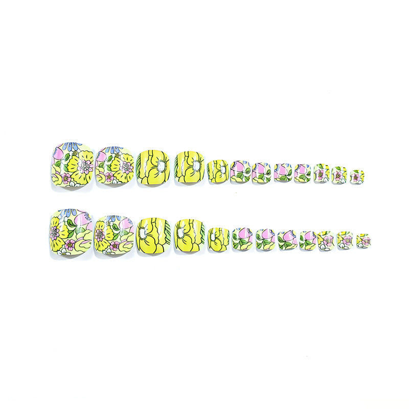 Decorative Floral Nail Art Stornfield