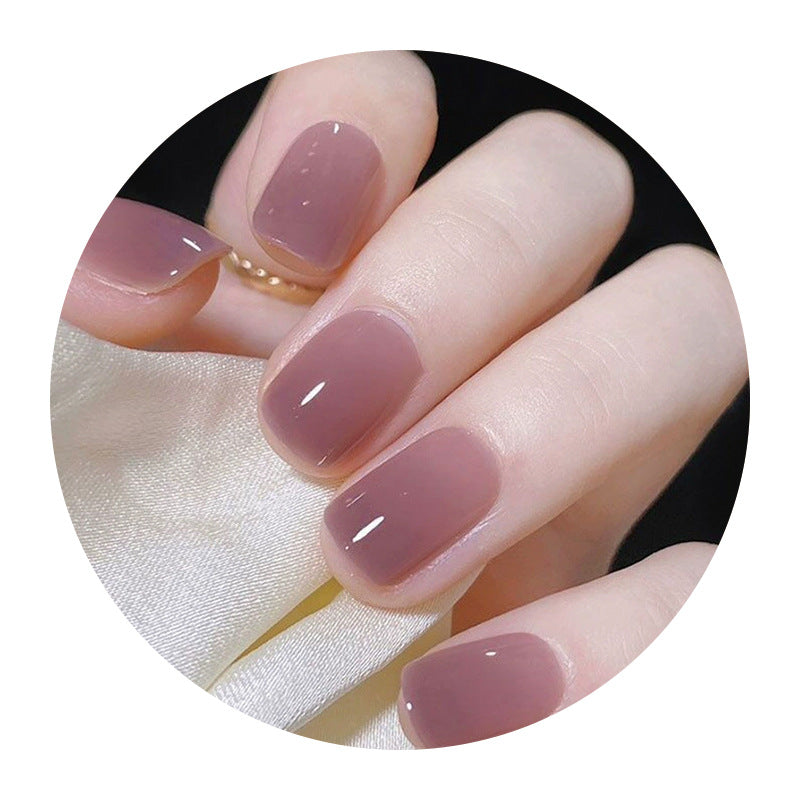 Glossy Fashion Press-On Nail Set Stornfield