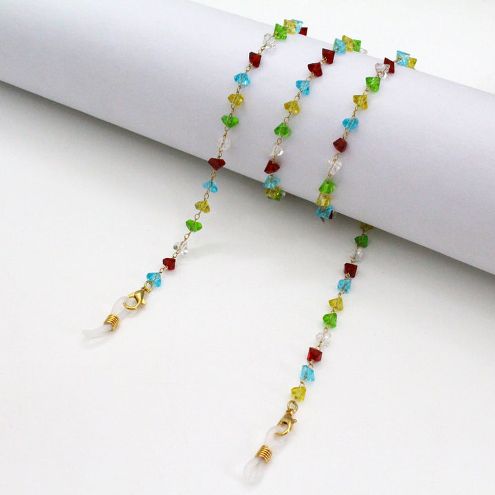 Artistic Gemstone Eyewear Chain Stornfield