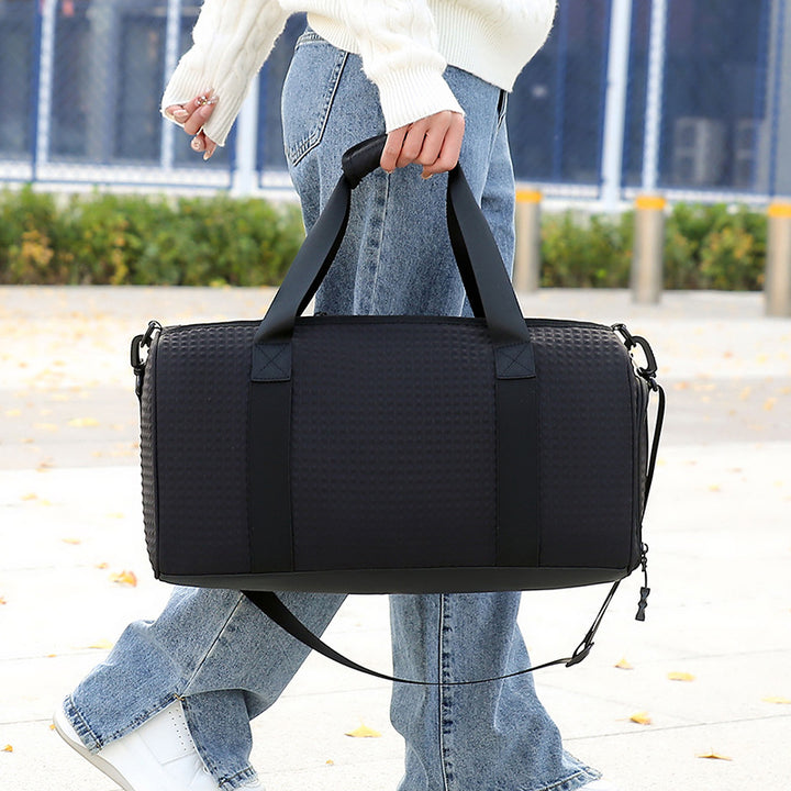 Ergonomic Textured Sports Duffle Bag Stornfield