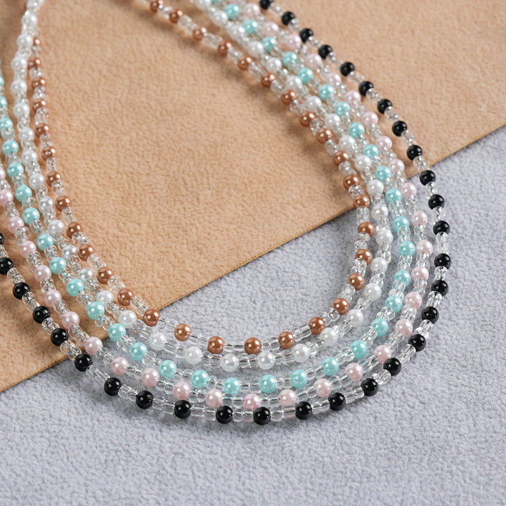 Vintage-Inspired Beaded Eyewear Chain Stornfield